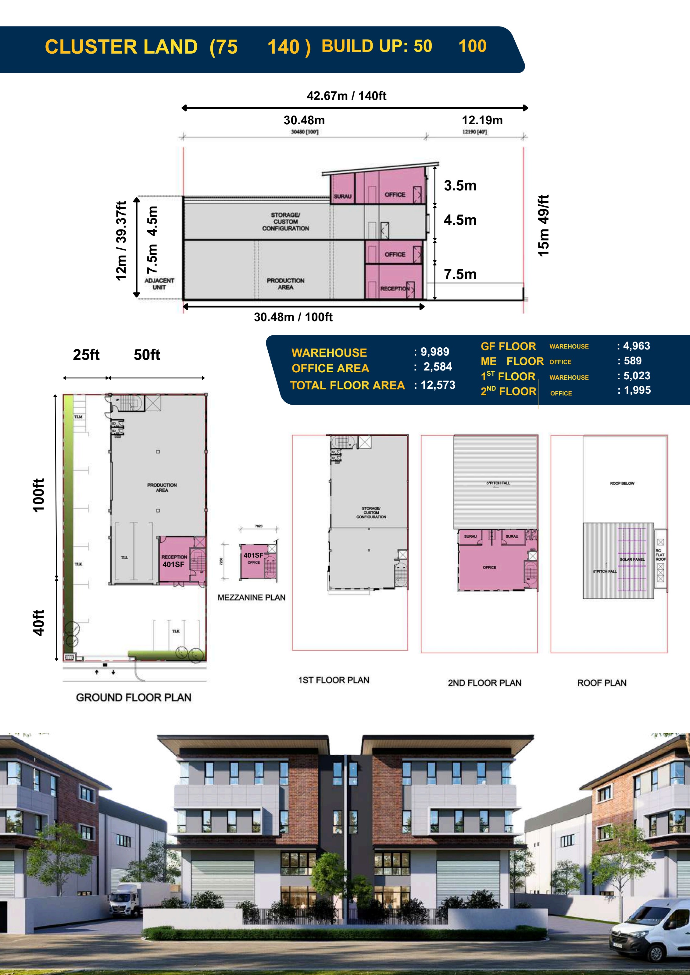 Cluster Factory ground floor plan